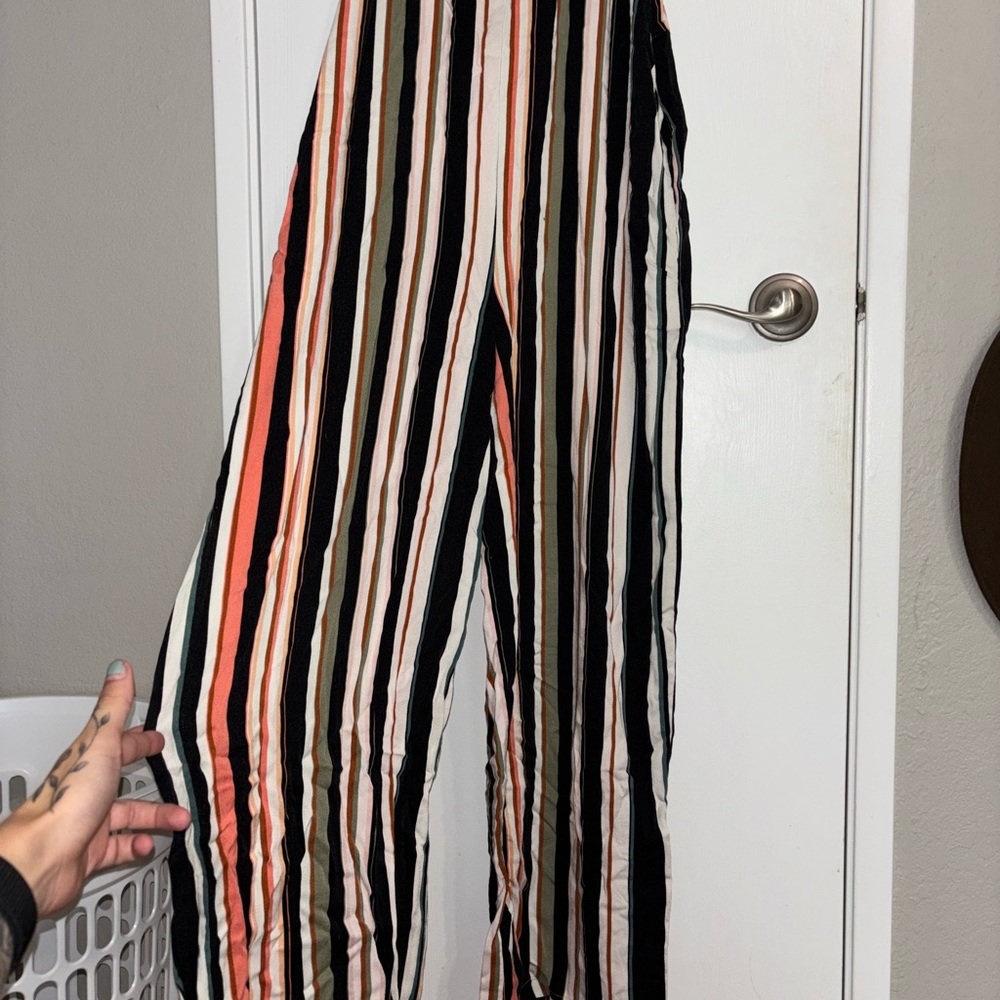 Wild Fable Multicolor Striped Jumpsuit